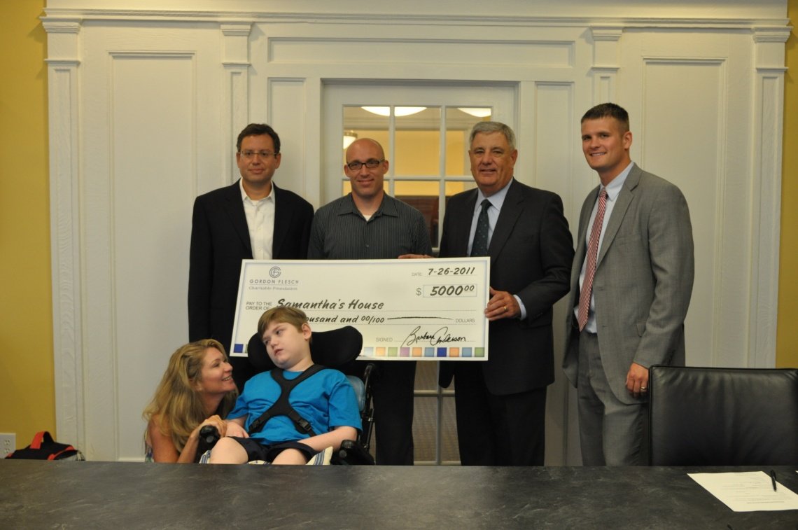 Samantha’s House Receives Gordon Flesch Grant